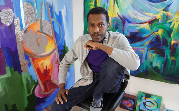 Artist Interview: A Luminous Caribbean Childhood, Captured on Canvas