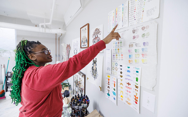 Featured Artist Alana Walters is Remixing Inkblot Tests Into Meditations on Collective Healing
