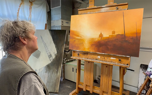 Painter Charlie Hunter’s America Is Fading, Decaying—and Full of Life