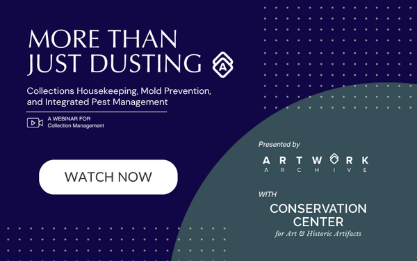 More than Just Dusting: Collections Housekeeping, Mold Prevention, and Integrated Pest Management