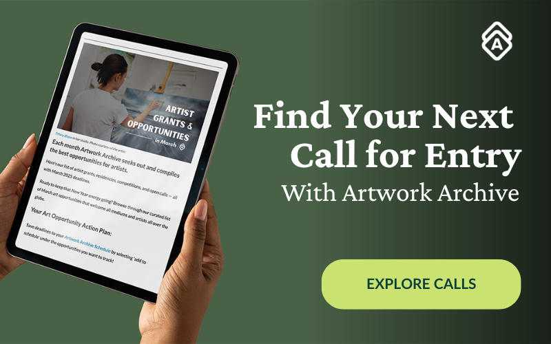 Find Your Next Call For Entry With Artwork Archive