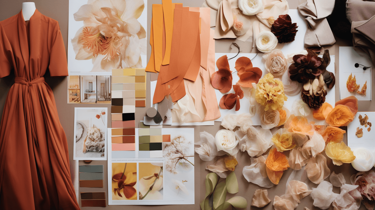 Fashion design brainstorming